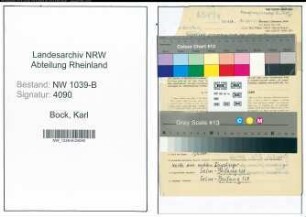 Entnazifizierung Karl Bock , geb. 04.12.1904 (Gastwirt)