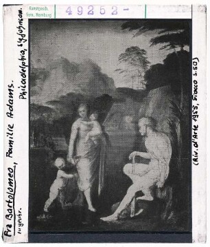Fra Bartolomeo zugeschr.: Familie Adams. Philadelphia, Sammlung Johnson