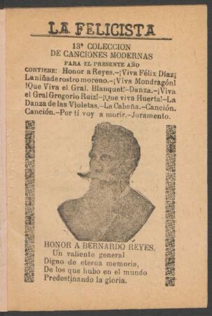 Honor a Bernardo Reyes.