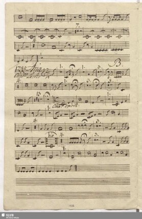 1755. Aria: Idol mio saro costante / Cimarosa, D.