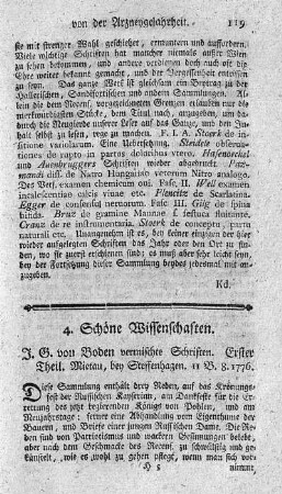 Vermischte Schriften. T.1.