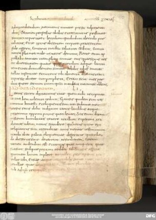[Ad Desiderium. CSEL 54, Nr. 47]