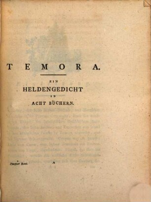 Ossians und Sineds Lieder, 2