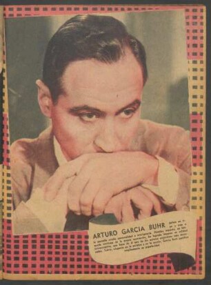 [Fotografía de] Arturo García Buhr