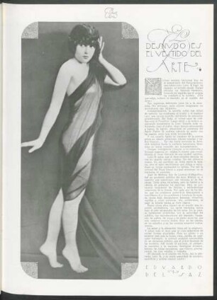 Desnudo es el vestido del arte