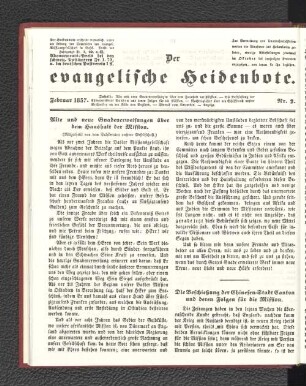 Februar 1857. Nr. 2