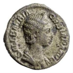 Münze, Denar, 225 - 227 n. Chr.