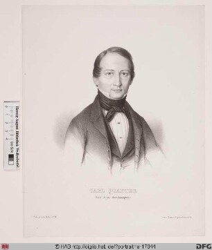 Bildnis Carl August Ludwig Quanter