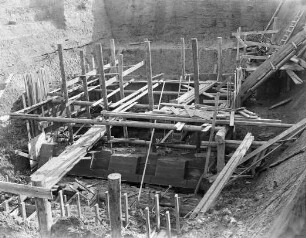 Brücke über MLK im Bau