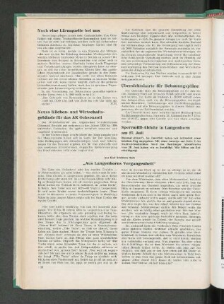 Neues Küchen- und Wirtschaftsgebäude für das AK Ochsenzoll
