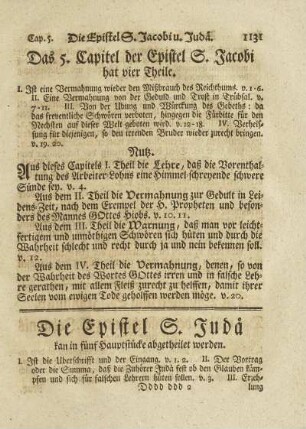 Die Epistel S. Judä