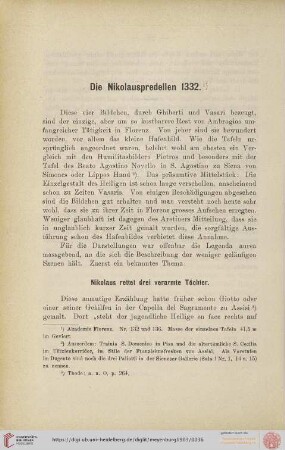 Die Nikolauspredellen 1332