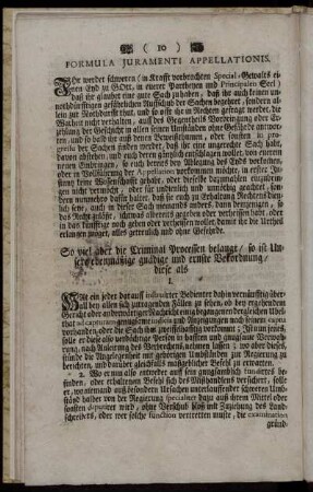 Formula Juramenti Appellationis.