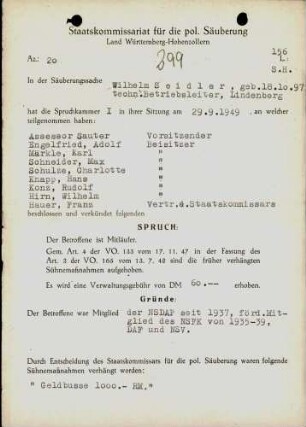 Seidler, Wilhelm