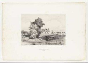Ferme aux environs de Vannes (Morbihan), Tafel 108 aus: "Les artistes contemporains", Band 6, Paris 1851