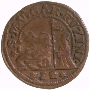 Münze, Soldo, 1732 - 1735