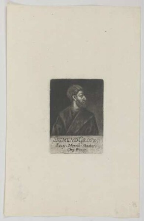 Bildnis des Sigmund Grosz