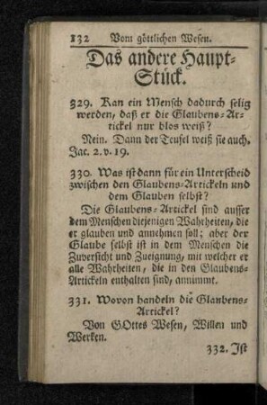 Das andere Haupt-Stück