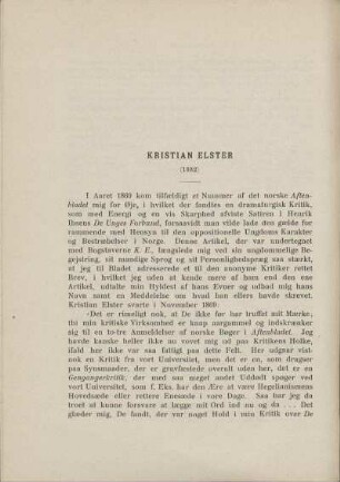 Kristian Elster (1841-1881)