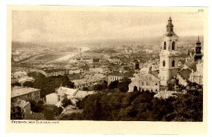 Der Krieg 1914/15 in Postkarten, 28. Reihe, Abt.: Österreich-Ungarn; Inhalt: Przemysl: Nr. 277: Przemysl vom Schlossturm