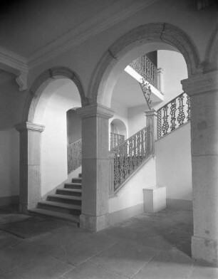 Ehemaliges Großherzogliches Palais & Ehemalige kurpfälzische Landschreiberei & Akademie der Wissenschaften — Treppenhaus