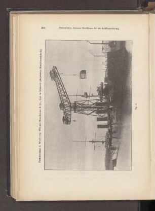 Hammerkran d. Werft von William Beardmore & Co., Ltd. in Dalmuir (Benrather Maschinenfabrik).