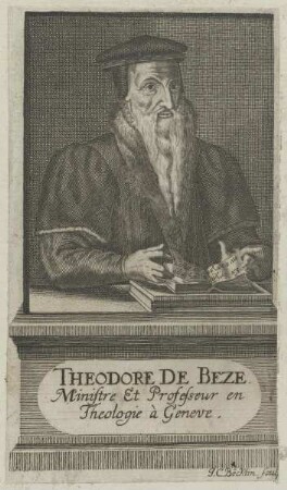 Bildnis des Theodore de Beze