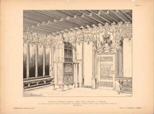 Rathaussaal, Überlingen: Perspektivische Ansicht (aus: Architekt. Rundschau, hrsg.v. Eisenlohr & Weigle, 1890)