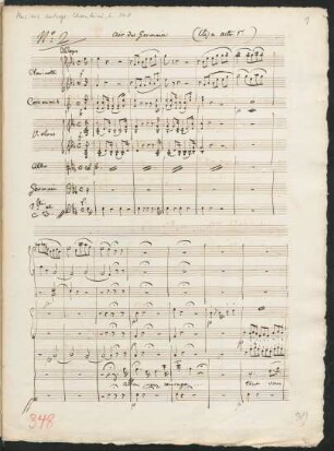 Eliza. Auszüge; V (4), Coro maschile, orch