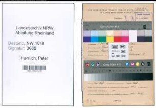 Entnazifizierung Peter Herrlich , geb. 01.07.1893 (Musikdirektor)