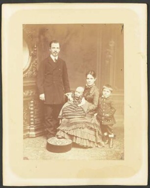 Wenzelburger, Georg Ludwig Albert (1843-1932) mit Familie