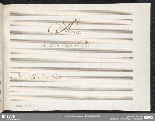 Armida. Excerpts - Mus.1-F-82,13-2 : S, ob, strings; GehG 268.2