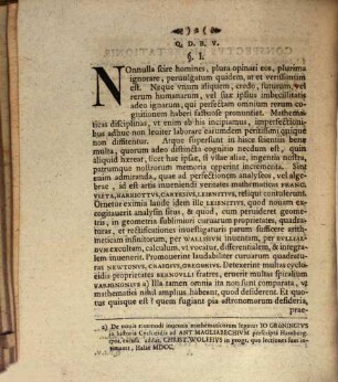 De praecipuis errorum caussis in prima philosophia