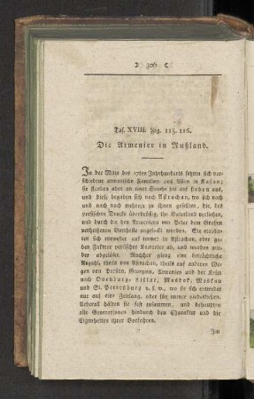 Taf. XVIII. Fig. 115. 116. Die Armenier in Rußland.