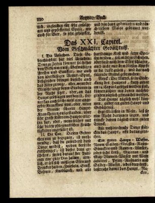Das XXI. Capitel. - Das XXX. Capitel.