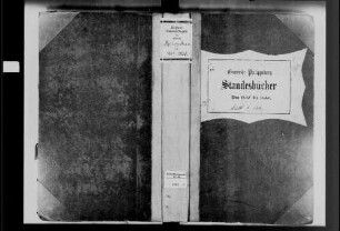 Philippsburg, katholische und israelitische Gemeinde: Standesbuch 1831-1835