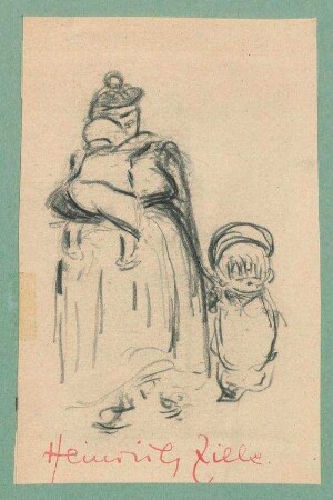 Mutter mit ihren Kindern