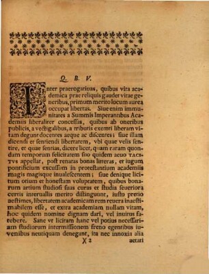 Ad panegyrin qua viro admodum reverendo atque excellentissimo D. Philippo Ottoni Vietori ... fasces purpuram et insignia academiae ... collaturus est ... de libertate academica praefatus ... invitat Io. Hermannus Fürstenau