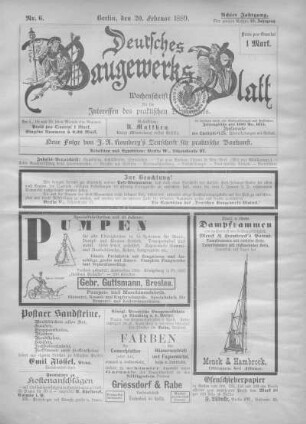 49. Jahrgang. Nr. 6.