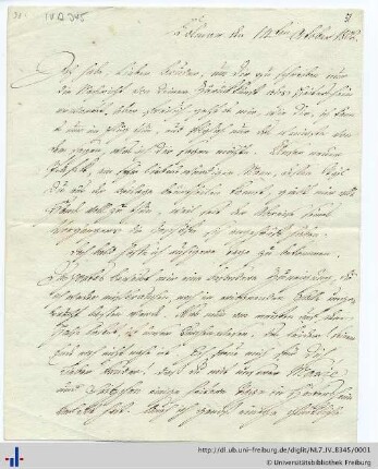 Nachlass J. G. Jacobi (NL 7/IV B 345) : Briefwechsel Pfeffel - Jacobi