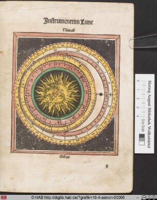 Instrumentum Lune [Der deutsche Kalender des Johannes Regiomontan]