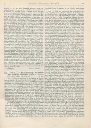 81-83 [Rezension] Jessen, E. A. F., Die Hauptströmungen des religiösen Lebens der Jetztzeit in Dänemark