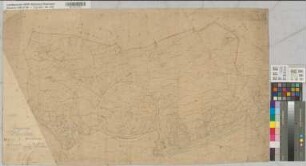 Mairie de Stockheim, Section L dite Bergheim, Gemeinde Bergheim und Gemeinde Winden 1: 2500 (alte Urkarte)