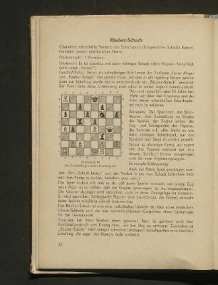 Räuber-Schach