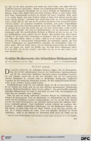 15: Gotische Meisterwerke der böhmischen Bildhauerkunst