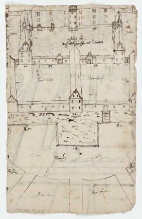 Melsungen, Landgrafenschloss, Idealentwurf