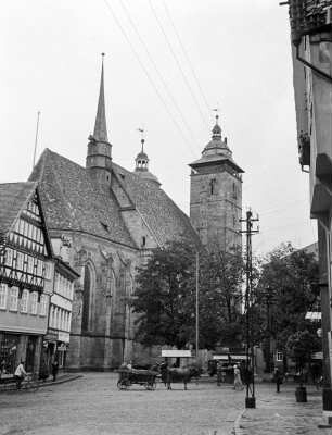 Schmalkalden, Blick auf die Stadtkirche