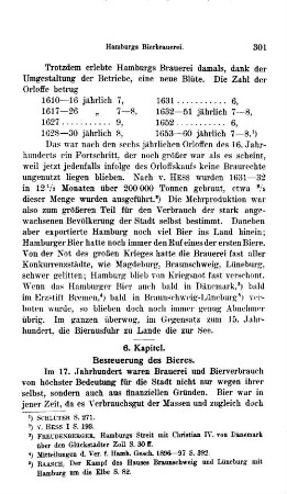 6. Kapitel. Besteuerung des Bieres.