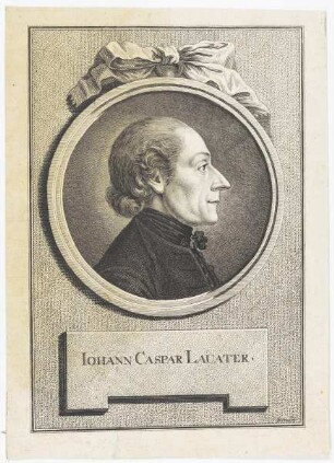 Bildnis des Iohann Caspar Lauater