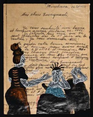 "Message de voeux" - Teil der Serie "Les carnets de mes parents"/ "Die Schreibhefte meiner Eltern"